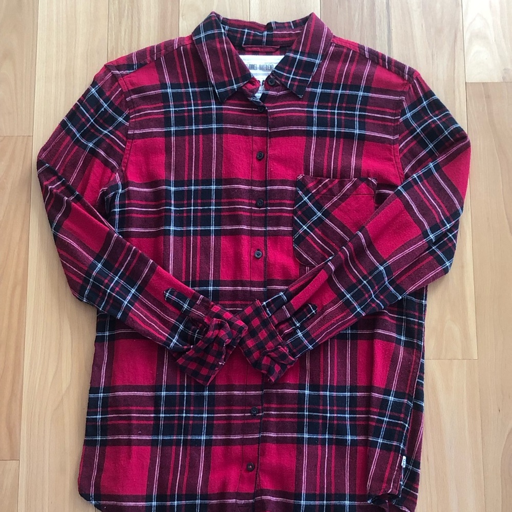 Garage women’s flannel - boyfriend fit size XS